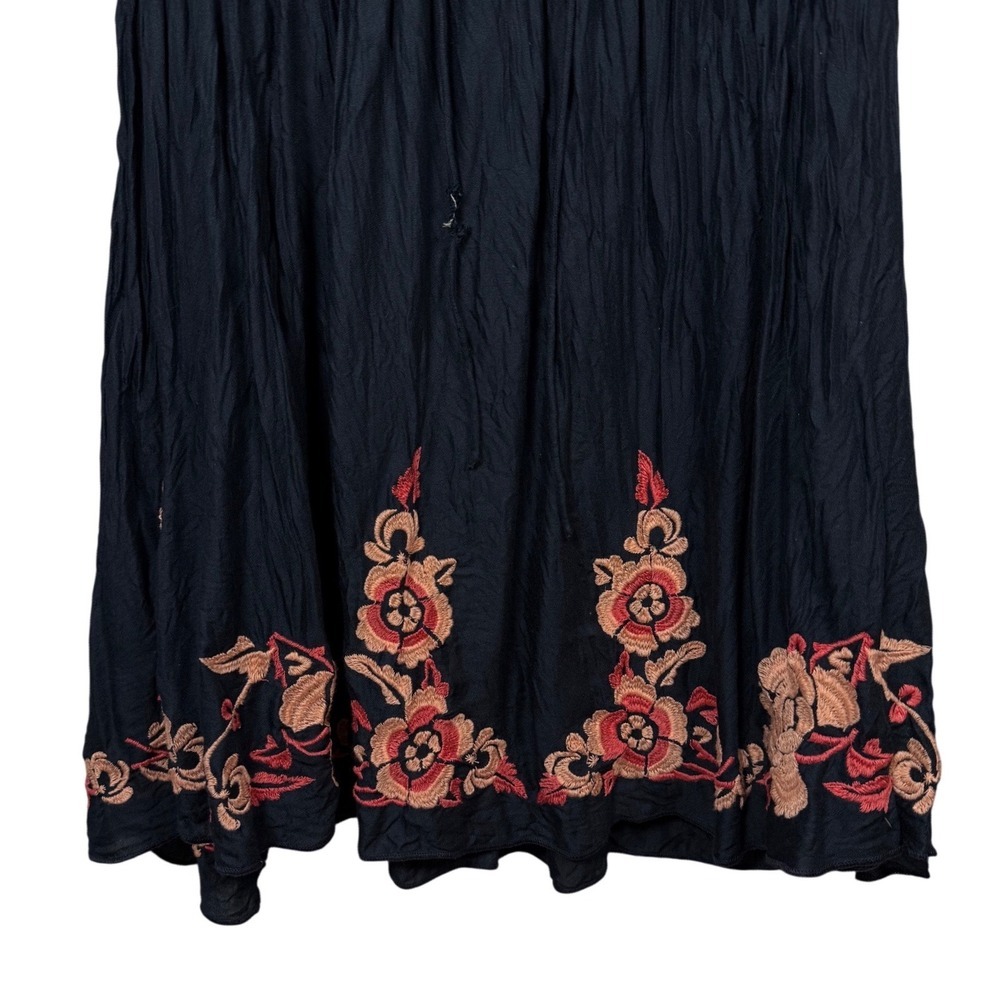 INTIMATELY FREE PEOPLE Aida Slip Dress , Aida Tunic, Cover-up, Navy Blue, Small - Picture 5 of 10